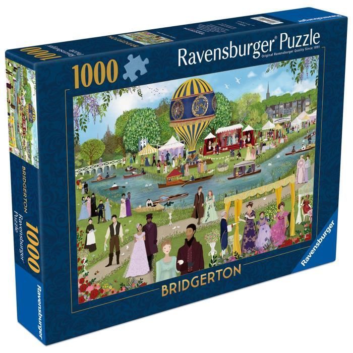 Puzzel van 1000 stukjes - Bridgerton - 70 cm x 50 cm - Vanaf 14 jaar - Ravensburger