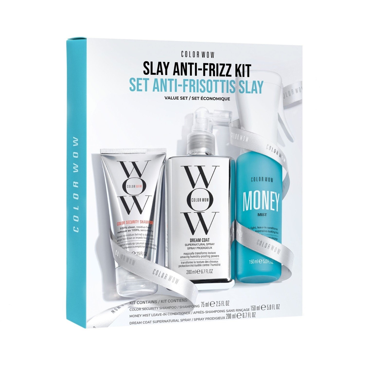 Sada na starostlivosť o vlasy COLOR WOW Slay Anti-Frizz - 1 kus