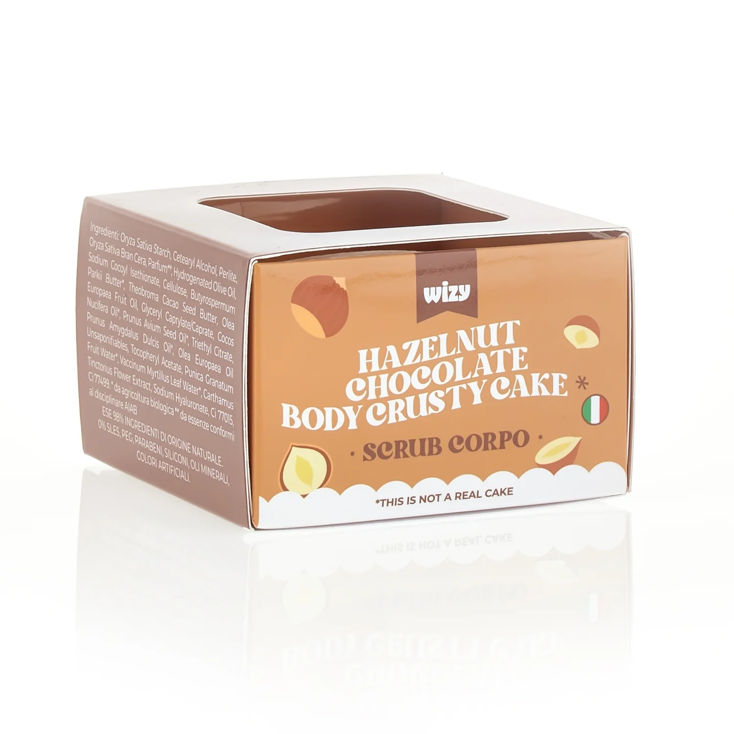 Corpo Hazelnut Chocolate Body Crusty Cake - Esfoliante