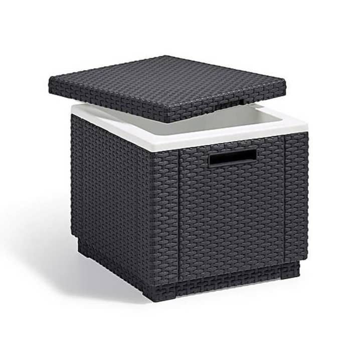 Nevera portátil Keter Ice Cube color grafito 405981