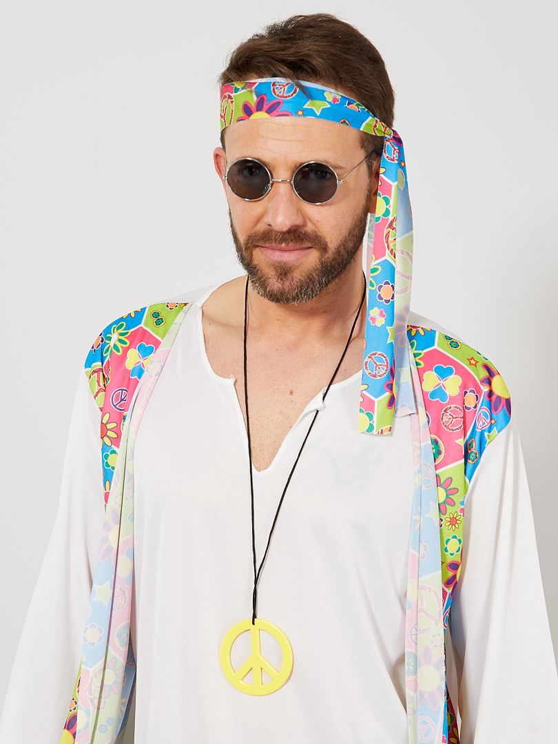 Ronde hippiebril - zwart
