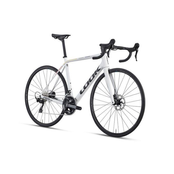 Look 785 Huez 2 Pro Team 105 WH-RS171 Shimano 105 R7100 12V Fahrrad – Weiß – Größe M / 171–180 cm
