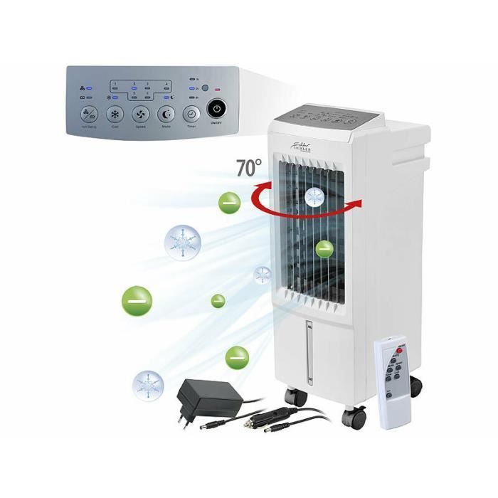 Rafraîchisseur d'air mobile télécommandé avec ioniseur LW-630