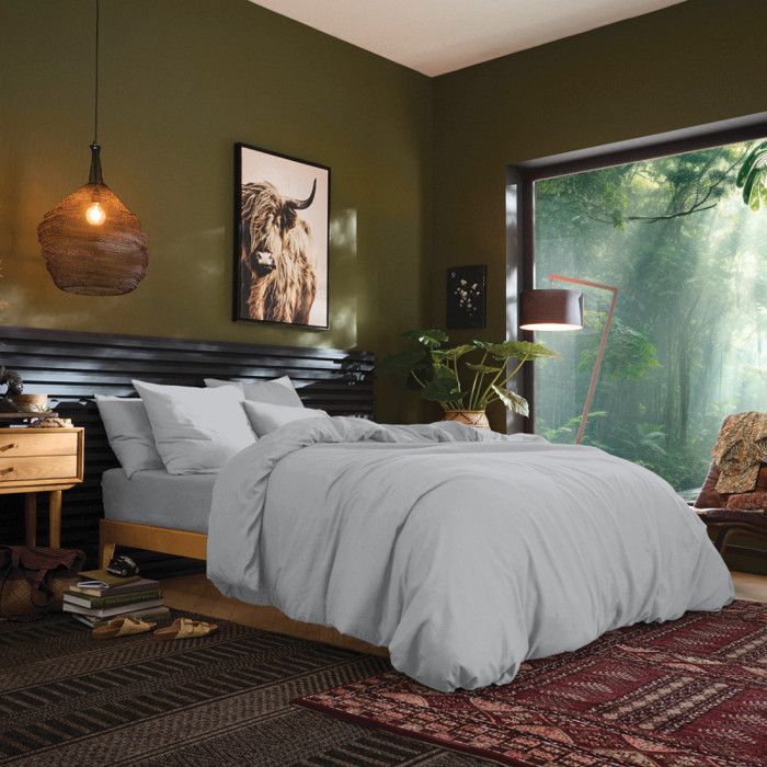 Premium flat sheet for single and double beds - Premium Cloud - 240 x 300 cm for a double bed