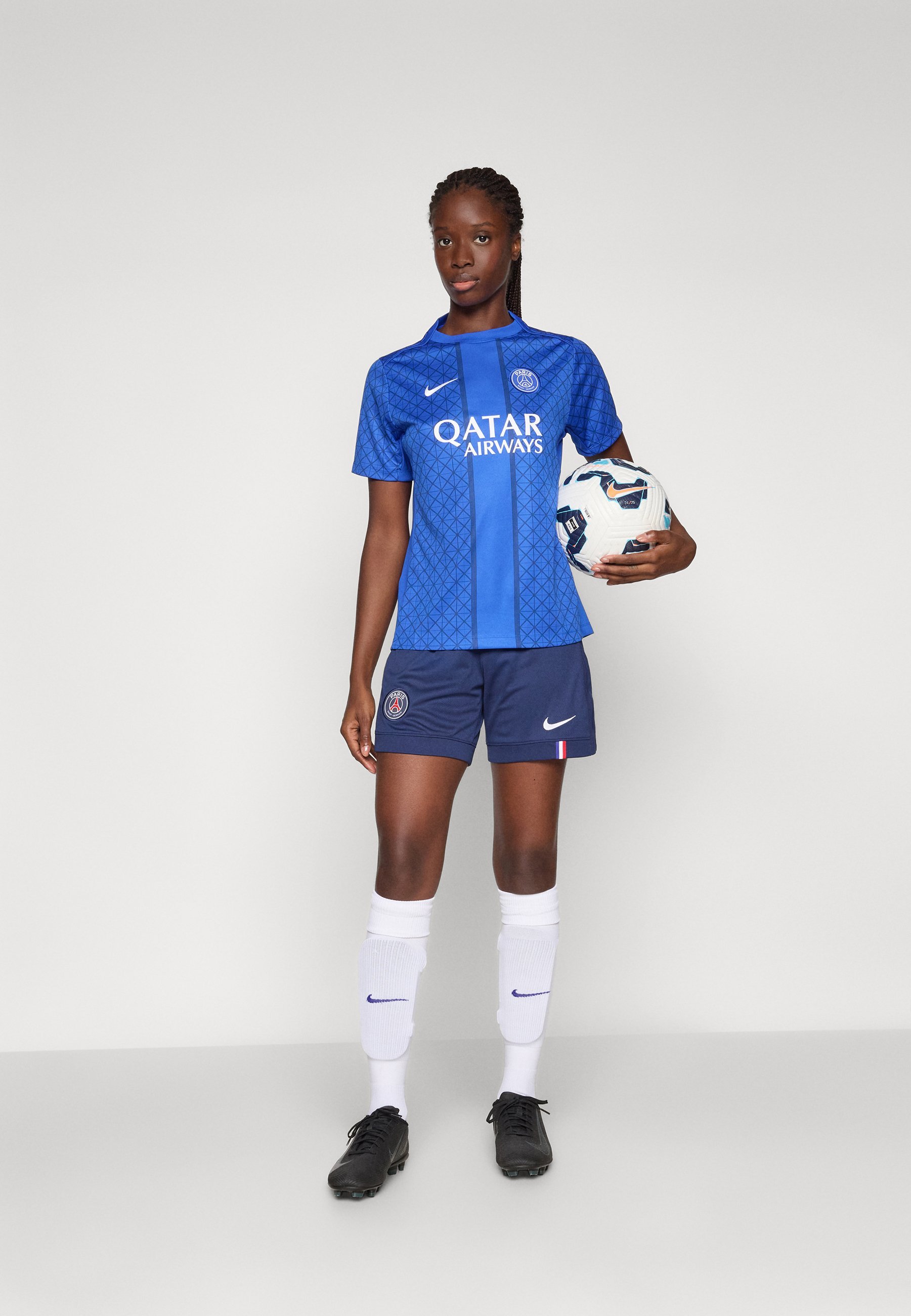 Nike Performance PARIS SAINT-GERMAIN 2025/26 STADIUM HOME - Sportshorts - middernachtblauw/wit/thuis