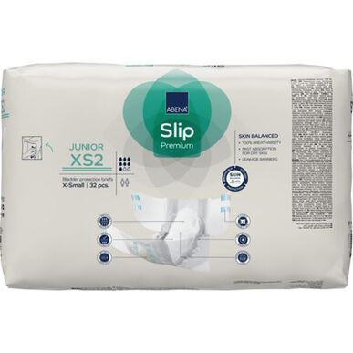 Pañal para incontinencia transpirable Abena Slip Premium Desarrollado para Jóvenes, 32 unidades.