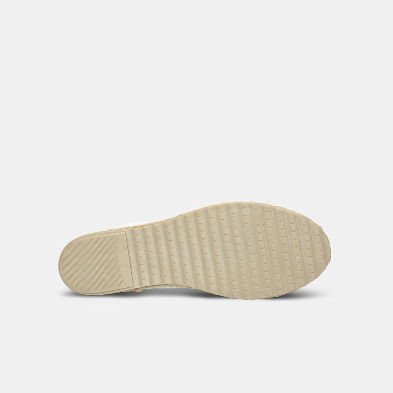 Dames leren espadrilles