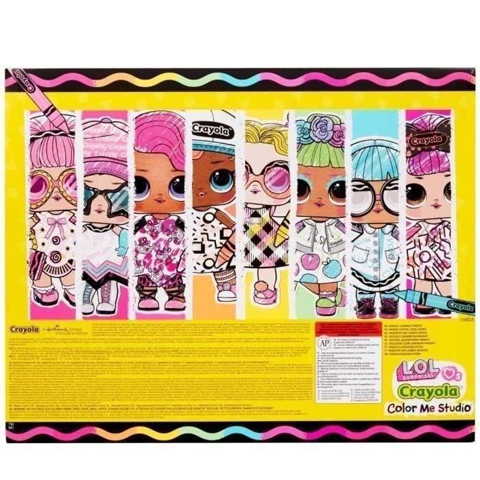 LOL Surprise liebt CRAYOLA Color Me Studio-Assistentin in PDQ