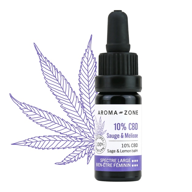 10% CBD-Öl Salbei & Zitronenmelisse - 10 ml