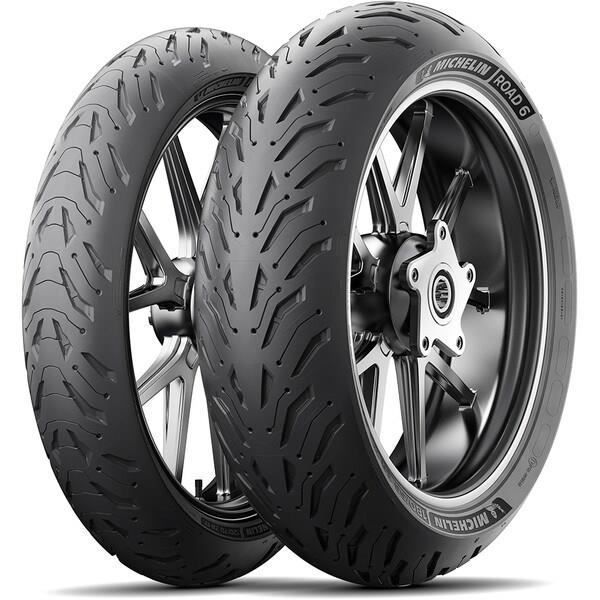 Pneu Moto Michelin ROAD 6 120/70R17 58W - PNEUS - PN TL, Avant, Radial