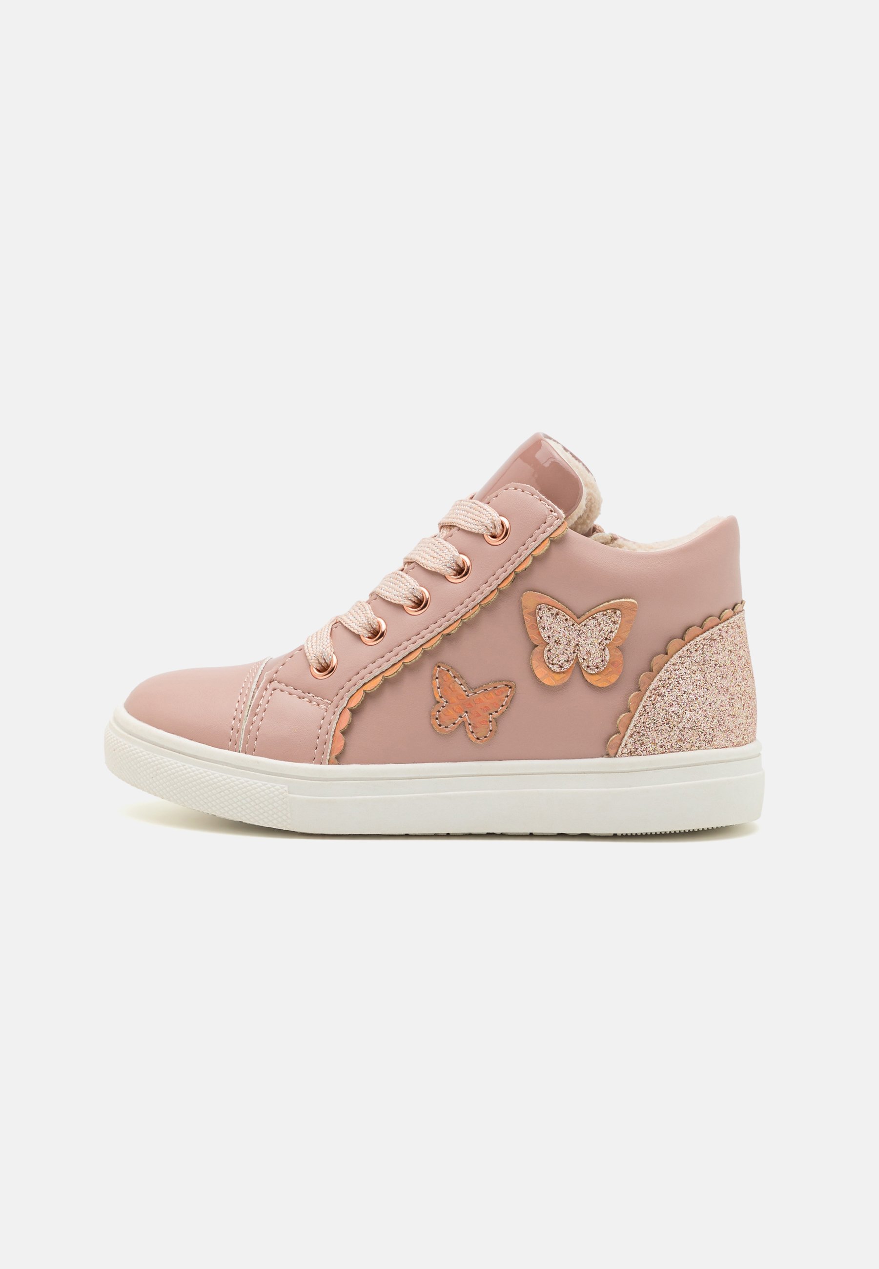Friboo hoge sneakers - gemêleerd roze