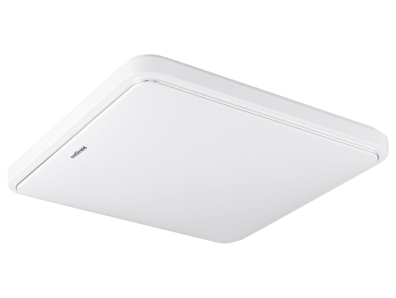 Plafon łazienkowy Sola-Slim LED z tworzywa sztucznego biały