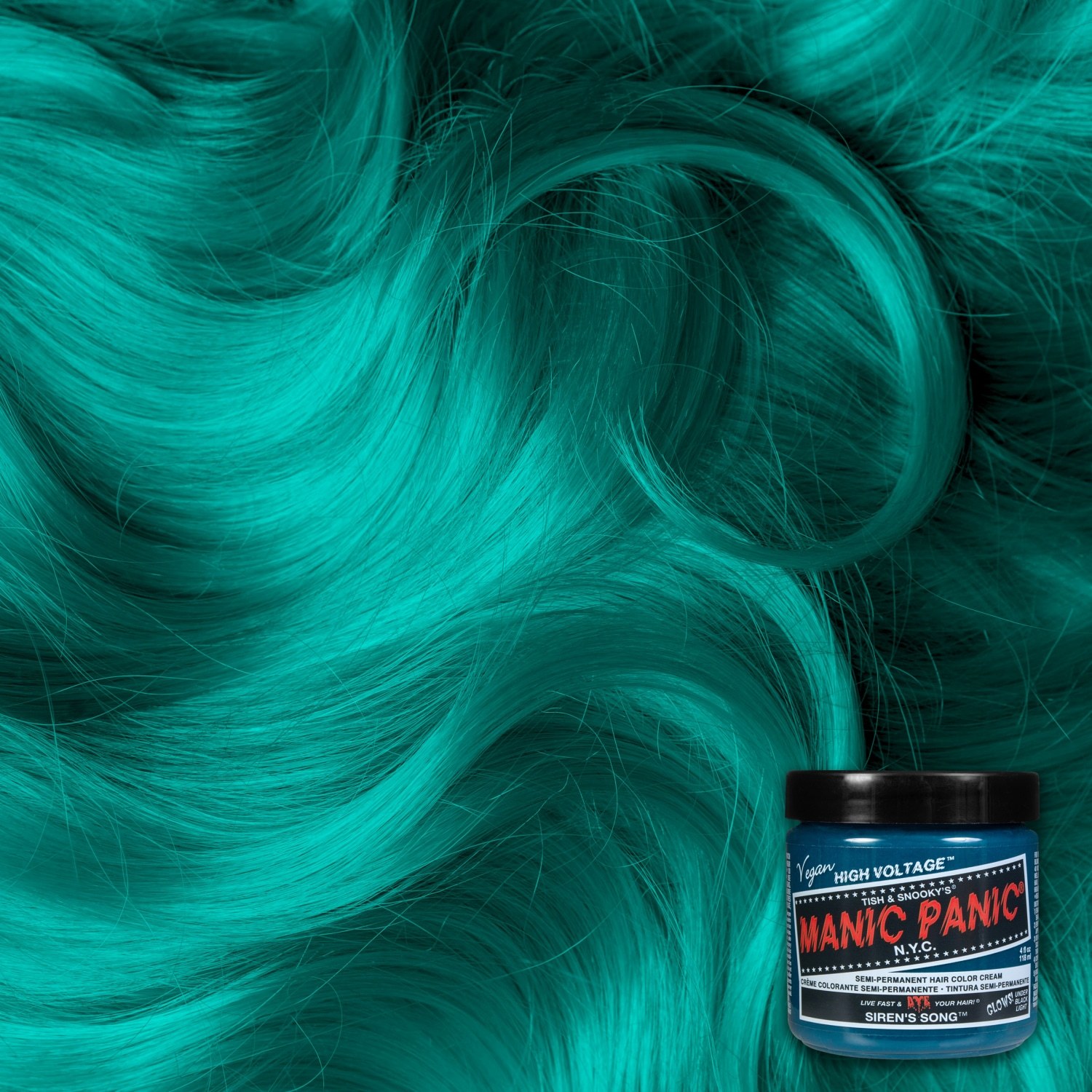 „Manic Panic“ spalvotų plaukų skalavimo priemonė „High Voltage Classic“ – 118 ml