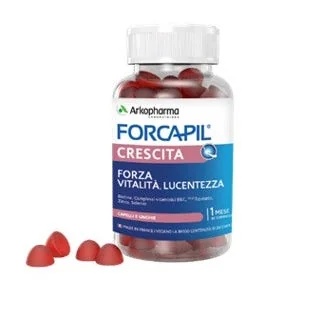 FORCAPIL Forcapil Gummy 60 bonbons gélifiés Bien-être capillaire
