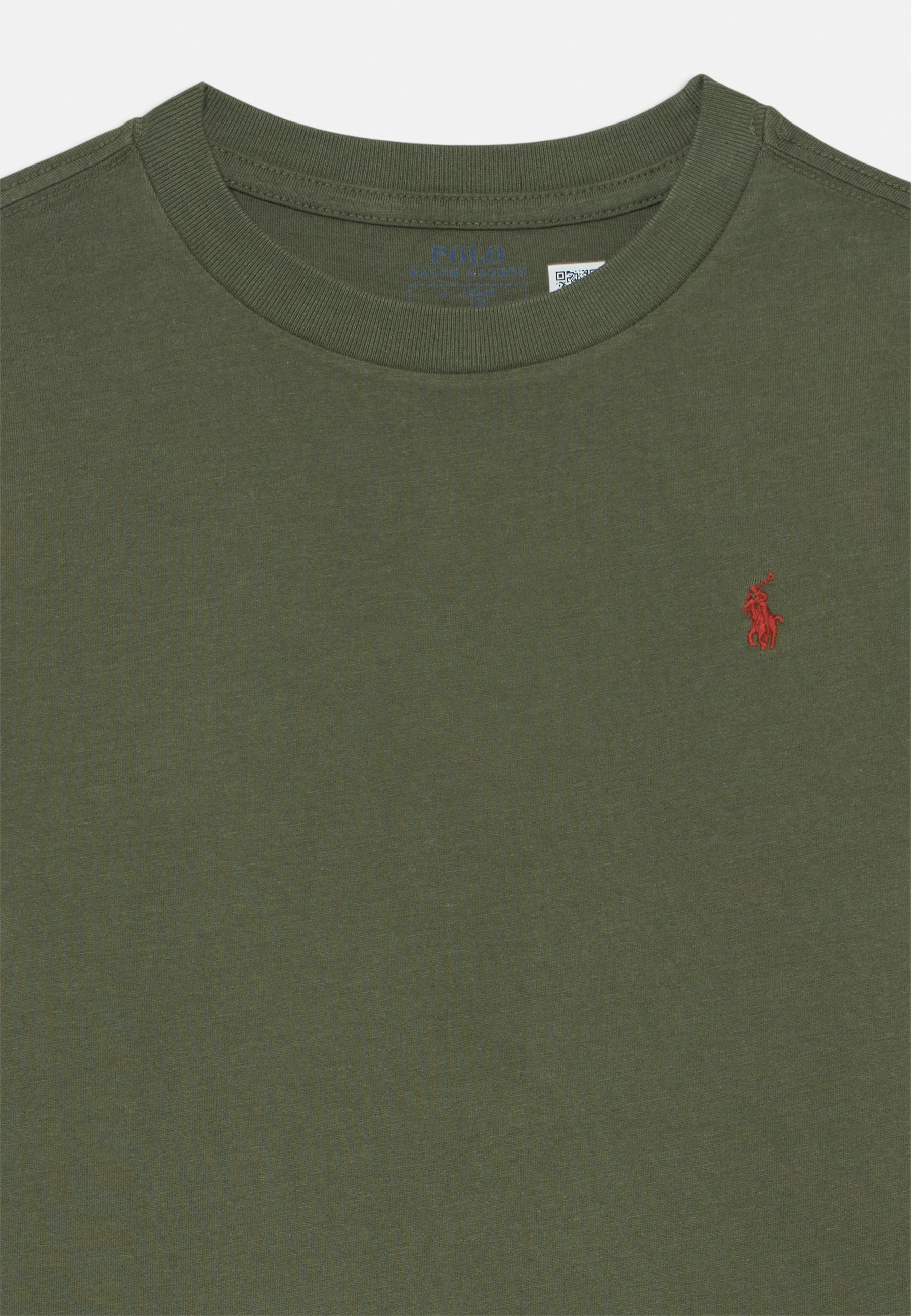 Polo Ralph Lauren T-shirt manches longues en jersey de coton - Vert menthe