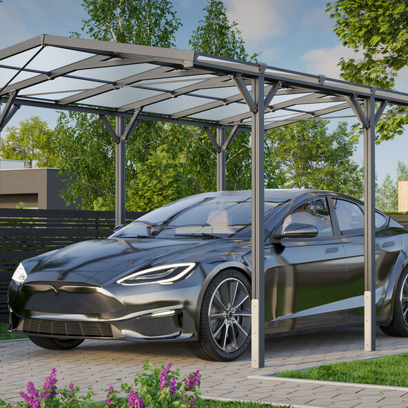 Aluminum carport