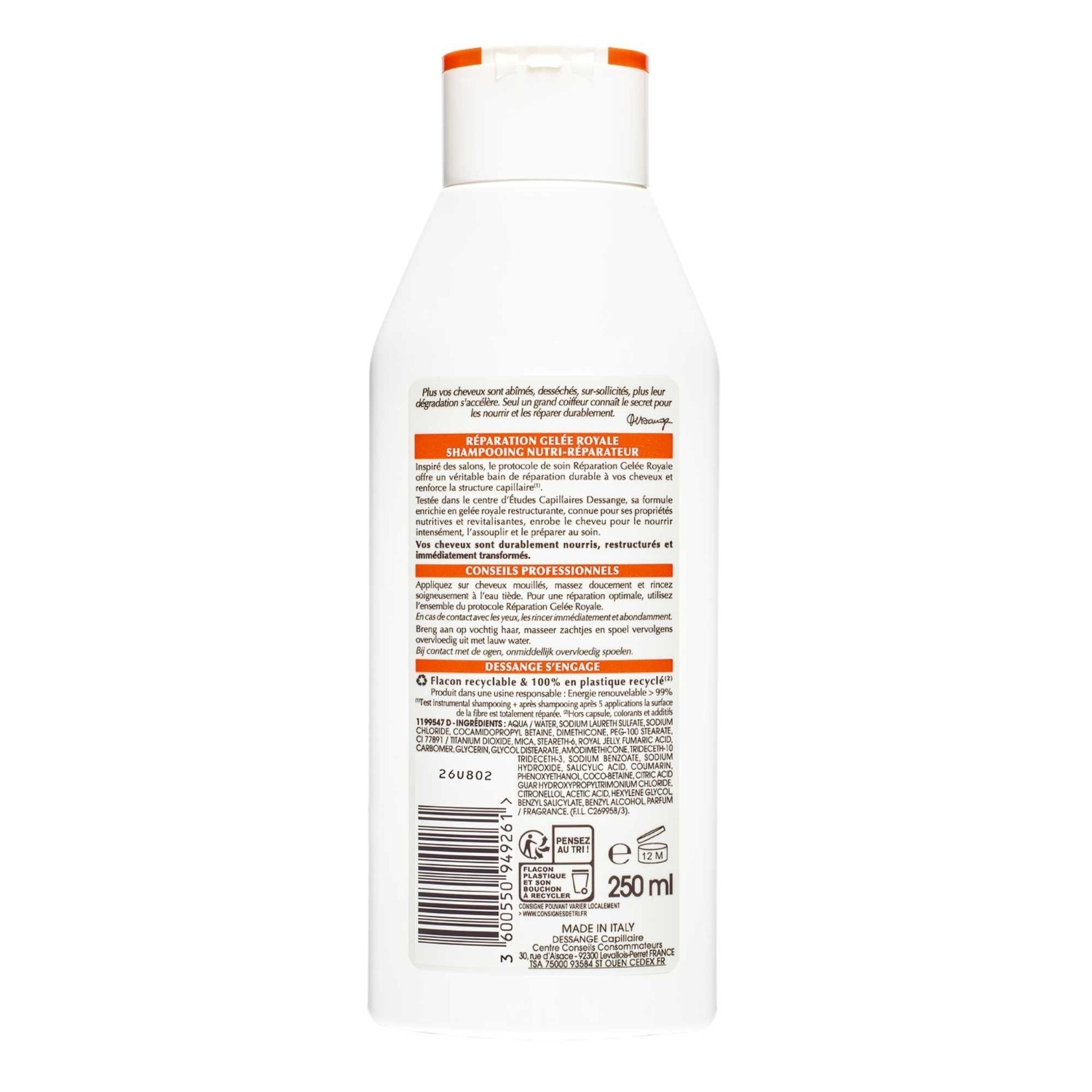 Dessange Nutri-réparateur Gelée Royale Restructurante