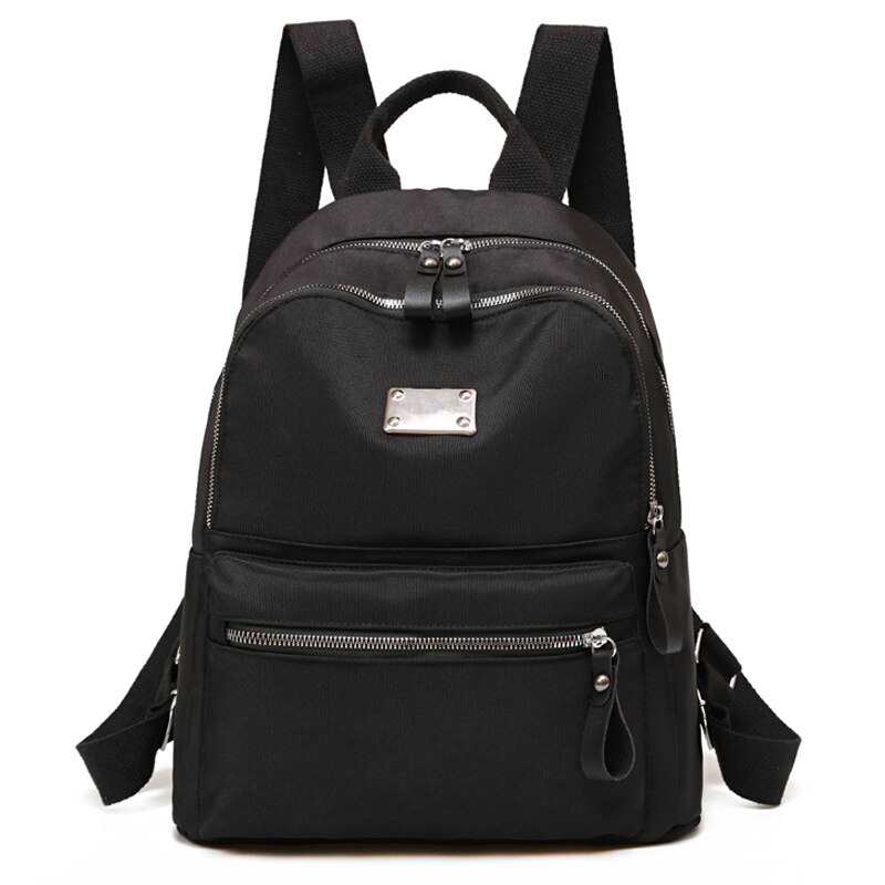 Oxford Cloth damski plecak moda prosty plecak szkolny nastolatki dziewczyny czarny plecak wodoodporne torby na ramie kobieta Mochila