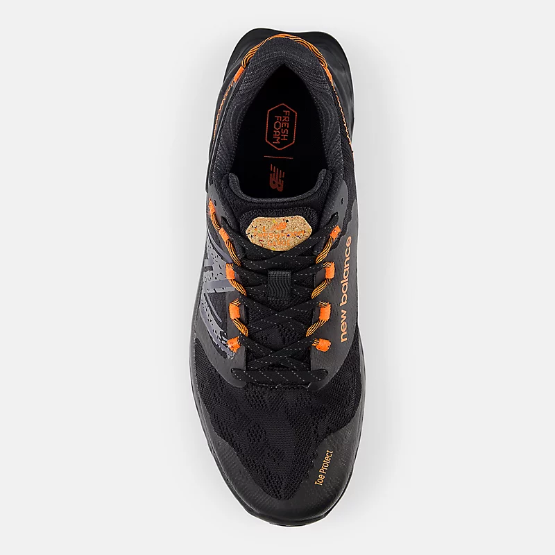 FRESH FOAM Garoé para Homens – Preto com Chama Laranja e Ímã