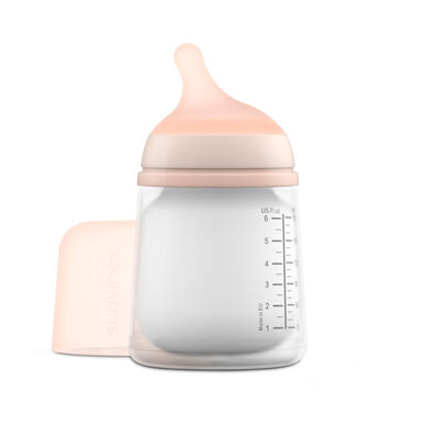 Suavinex Zero anti-kolikkflaske, tilpasset strømning, 0M, 180 ml
