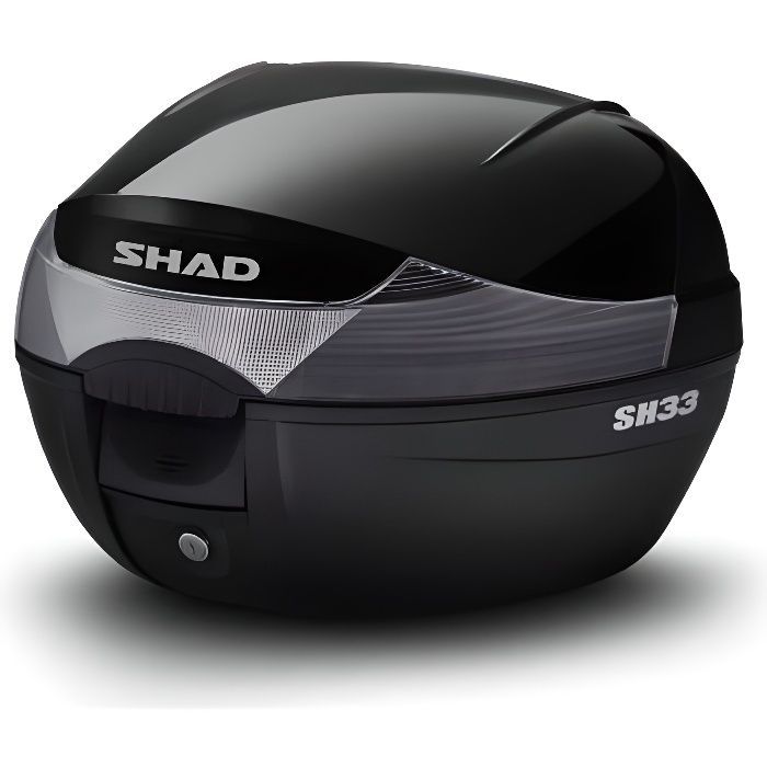Motorcycle top case lid - Shad - SH 33 - Black - Universal - One size