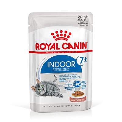 Royal Canin Indoor Sterilised 7+ i saus