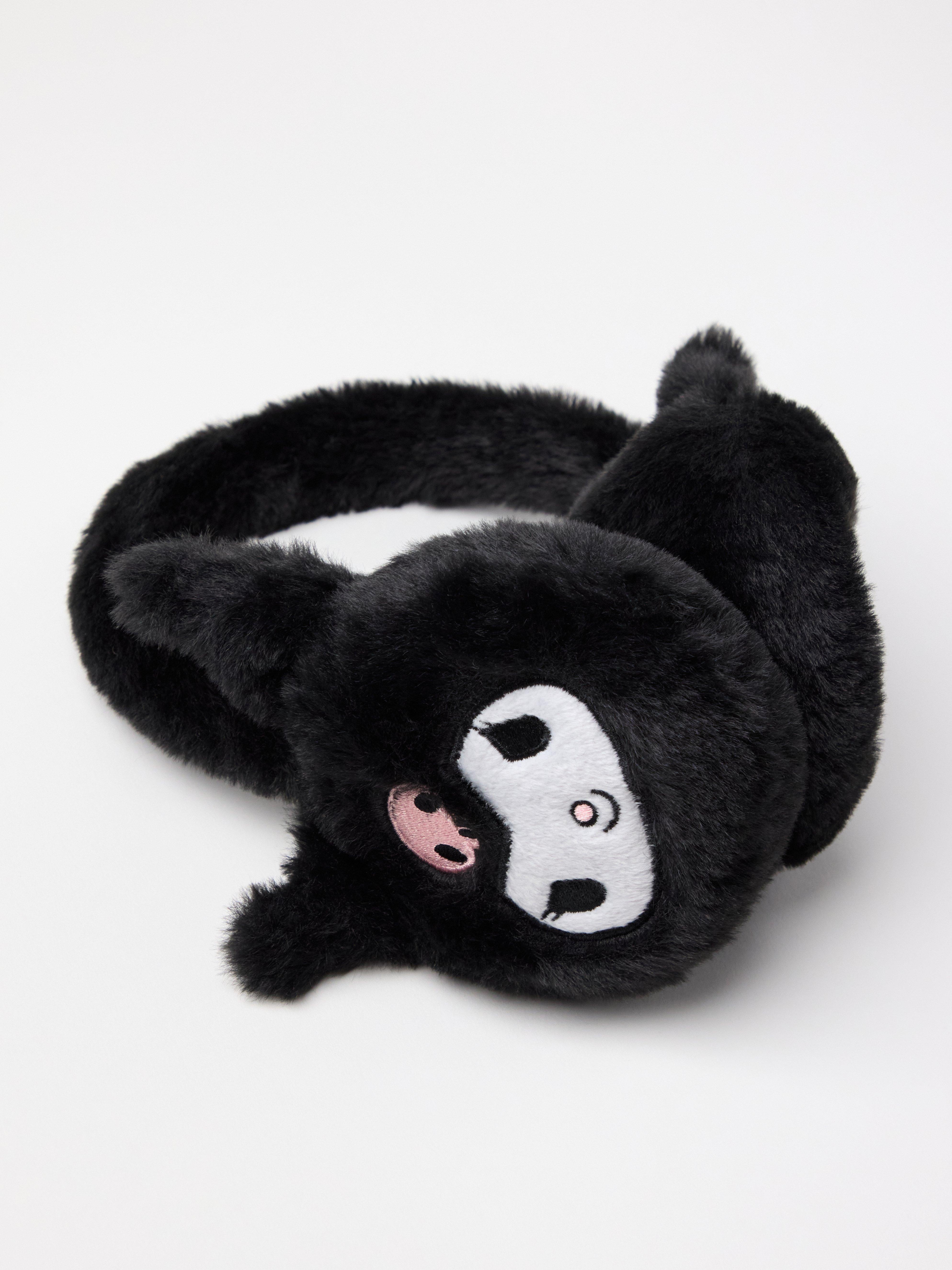 Protetores auriculares Kuromi pretos