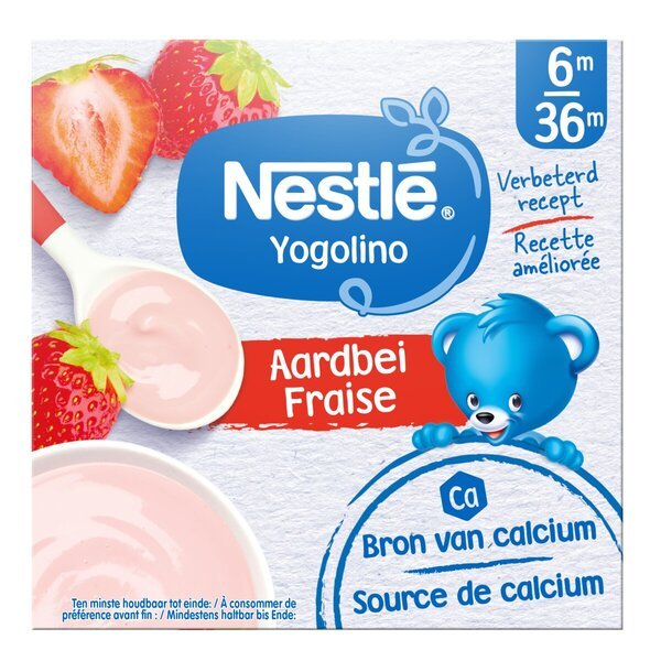 Nestlé Jagoda Baby Yogo<br>4 x 100g