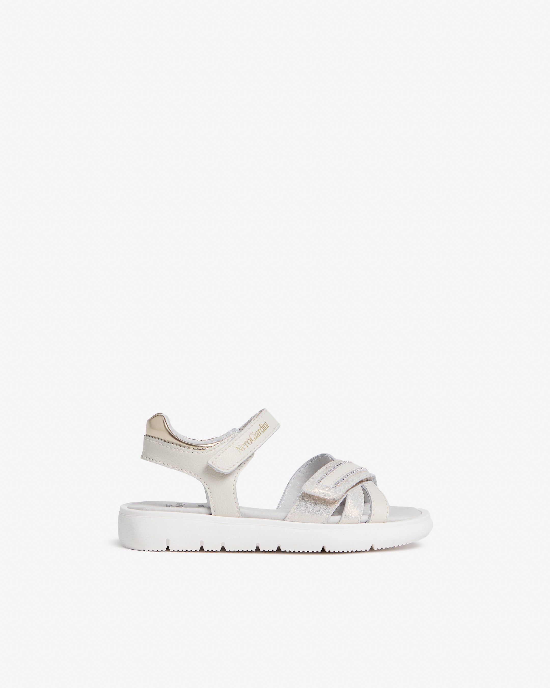  Sandalen für junge Mädchen aus Leder und technischen Materialien
