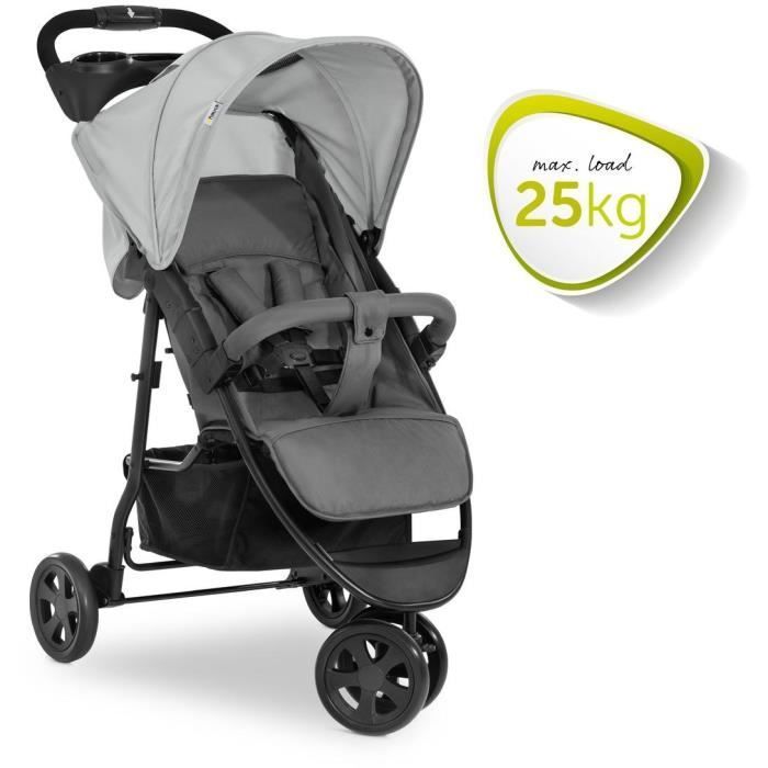 HAUCK - Compact Stroller - CITI NEO II - 3 wheels - Grey