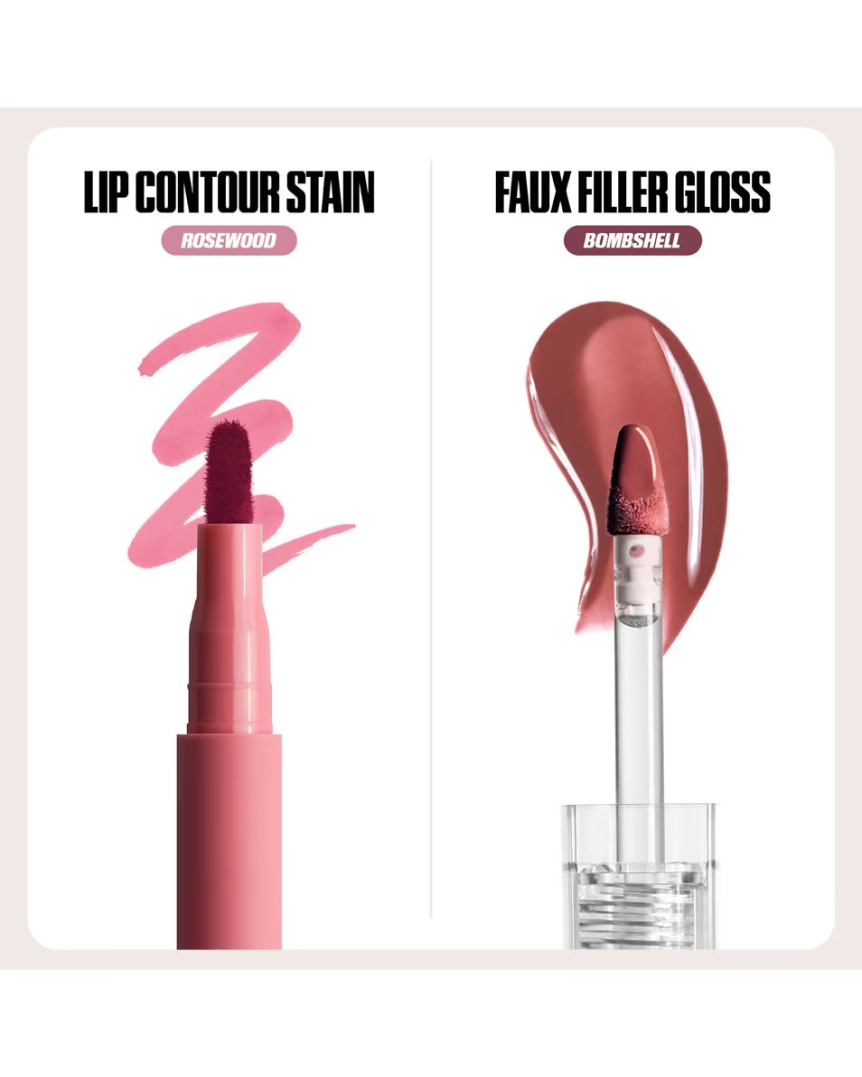 SET CADOU HUDA BEAUTY MAKEOUT SESH ROSY NUDES