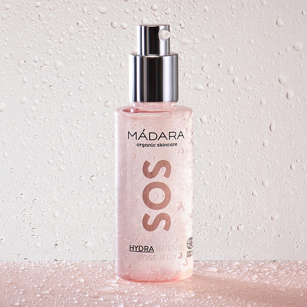 MÁDARA Gesichtsgel SOS Hydra Intense Rose - 75 ml