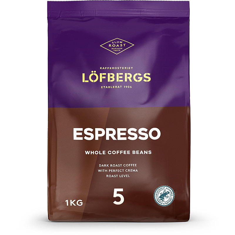 Löfbergs Koffiebonen 1 kg Espresso Löfbergs