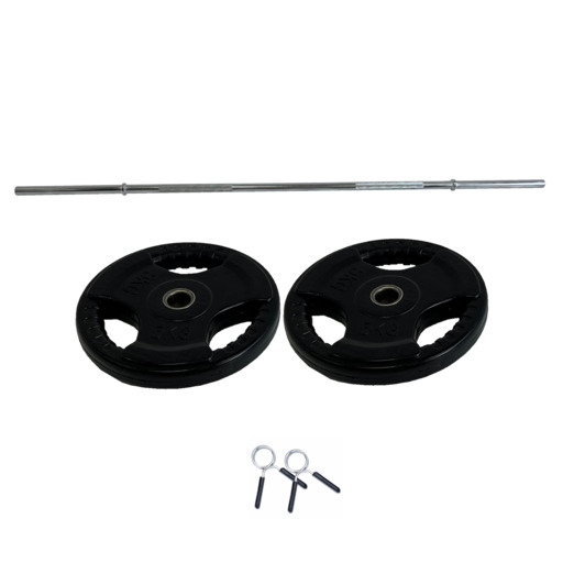 Zestaw sztang + tarcze 16 kg (25 mm) Vimas Sport