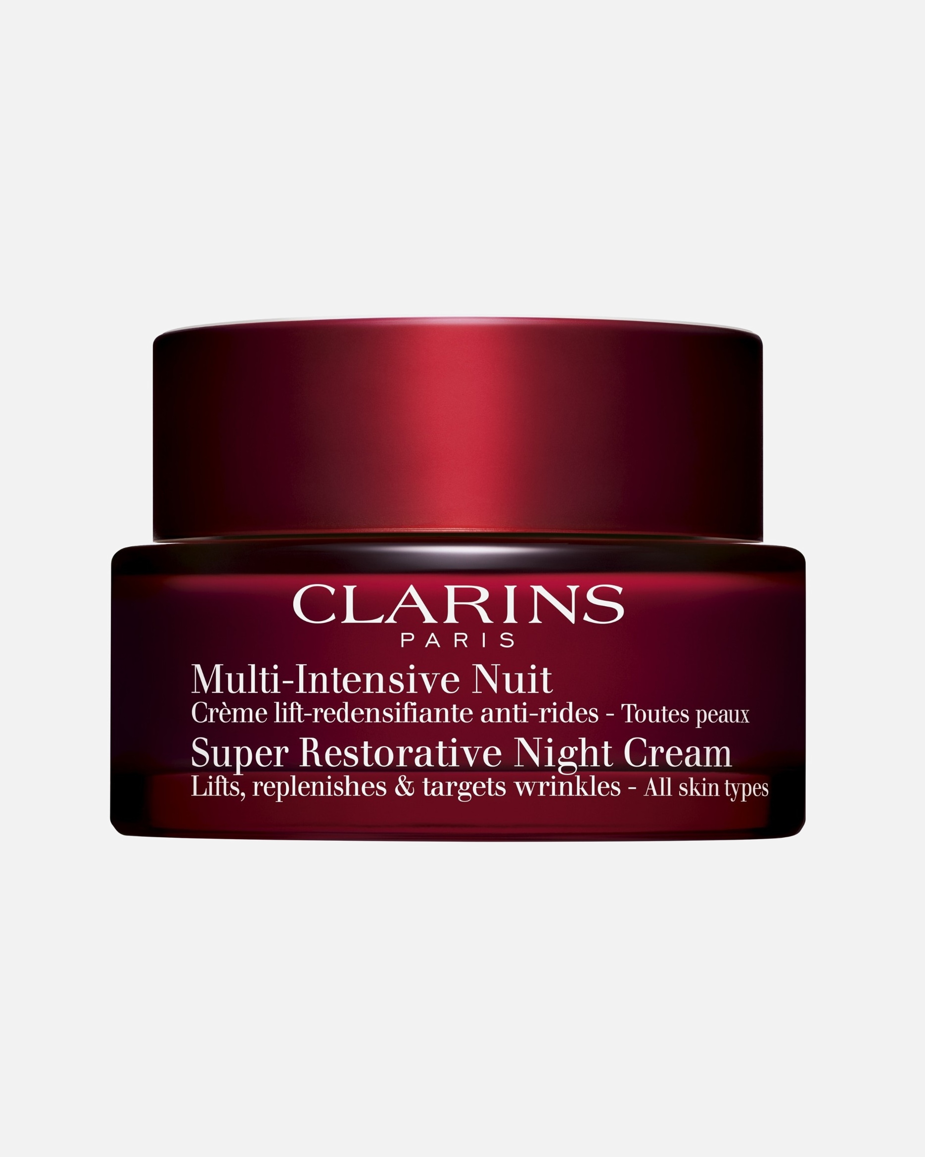 Clarins Multi-Intensive Night Cream 50+ - Voor alle huidtypen - 50 ml