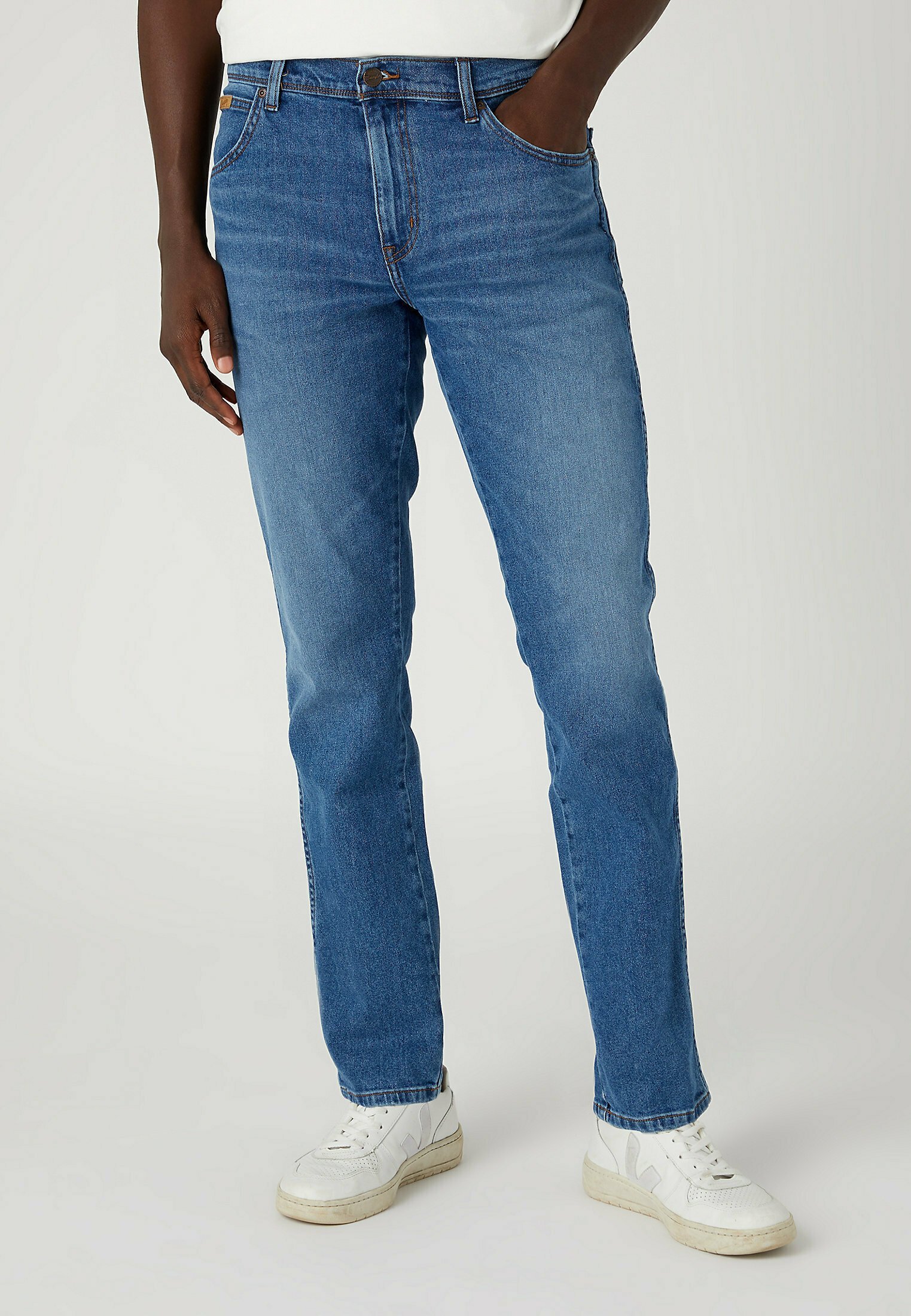 Wrangler TEXAS SLIM - Calça jeans de perna reta - a maravilhosa