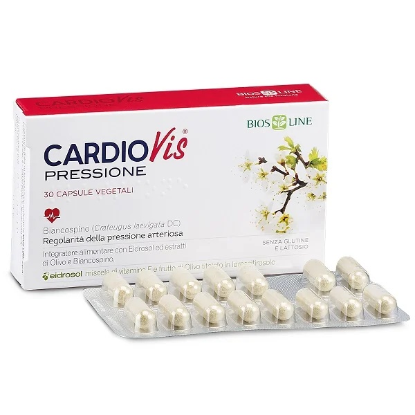 BIOS LINE Bios Line CardioVis 30 capsules Voedingssupplement voor bloeddrukregulatie