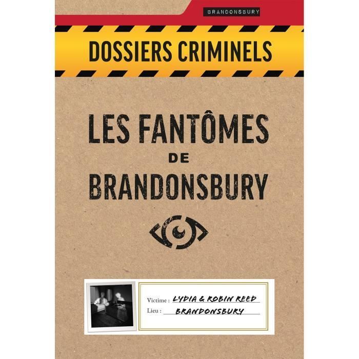 Los fantasmas de Brandonsbury - Asmodee - Juego de investigación - Para mayores de 18 años - Hecho en Francia