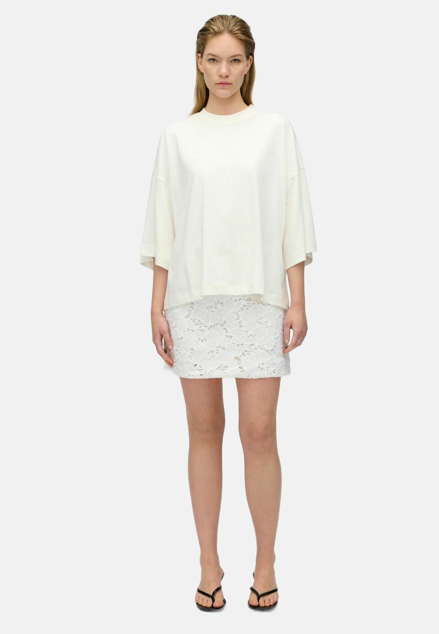 Minimum MIRA GOTS - Langarmshirt - 0608 Kokosmilch