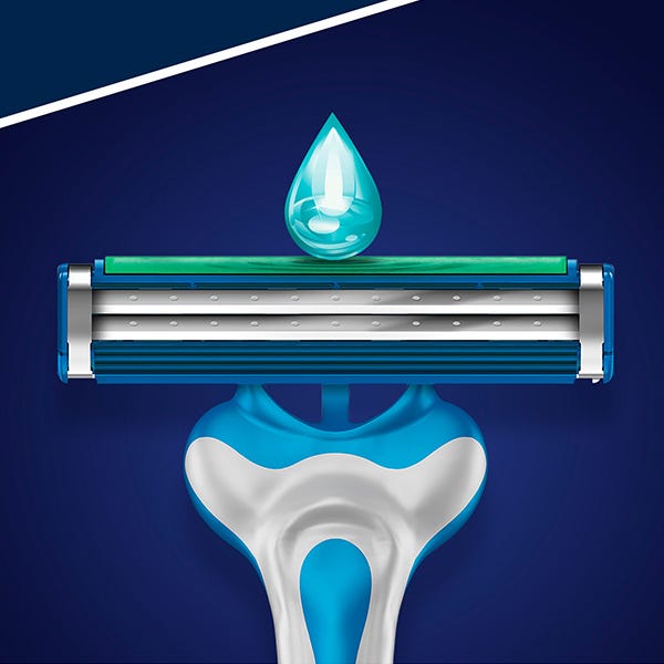 Engångs Gillette Blue II Maximum | 10UD