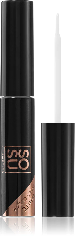 Cola transparente para cílios postiços SOSU Cosmetics.