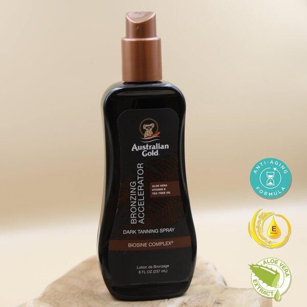 Sprej za pospeševanje porjavitve Australian Gold Dark Tanning 237 ml