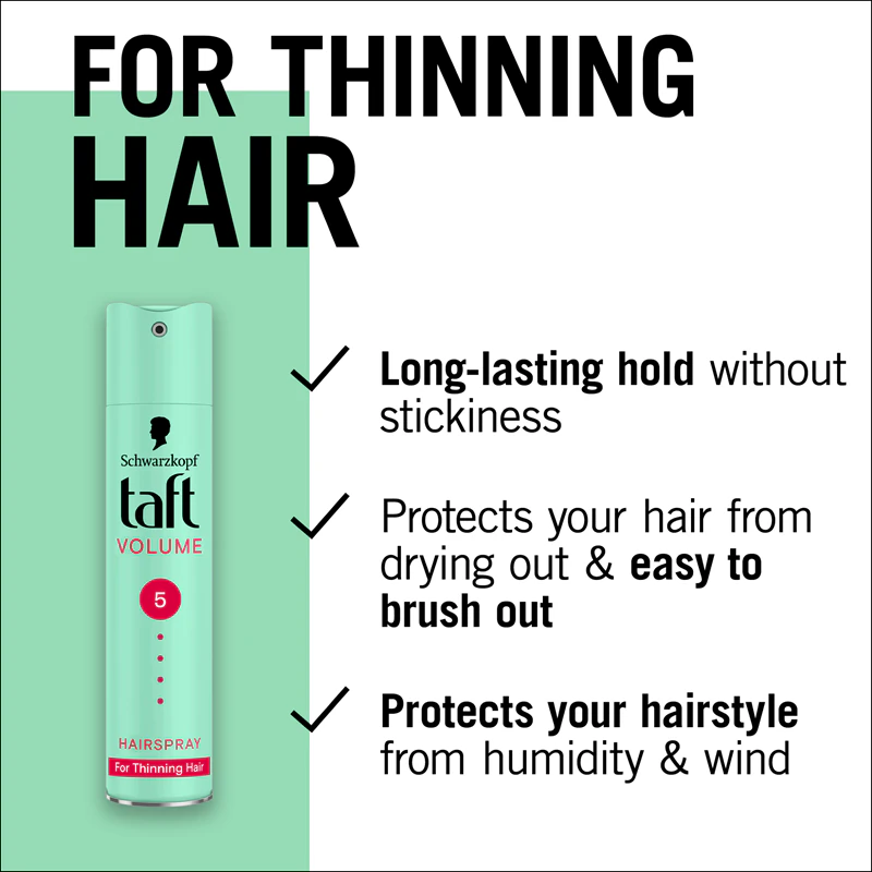 Spray de cabelo Schwarzkopf Taft Volume Strong Hold