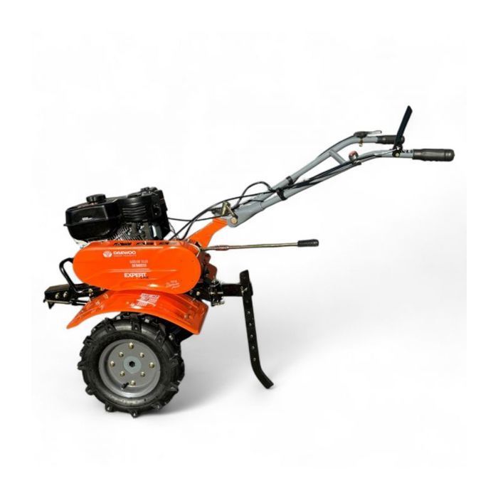 Motocultor de gasolina DAEWOO de 7,5 CV - 212 cc Euro 5 - 2 velocidades hacia adelante, 1 marcha atrás, 105 cm de ancho DATM80110