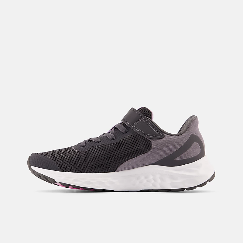 Pianka Arishi v4 Bungee Lace dla dzieci Fresh Foam z górnym paskiem - magnes z Orbit Pink y Cyber Lilac