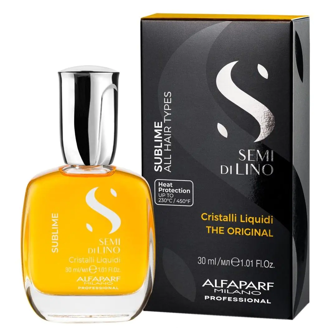 Alfaparf Milano Semi di Lino Sublime Cristalli Liquidi Płynne kryształki do włosów