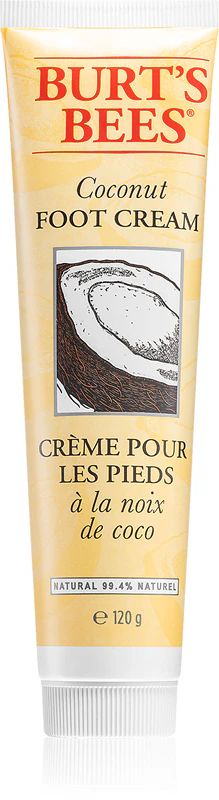 Creme para os pés suavizante com coco da Burt's Bees