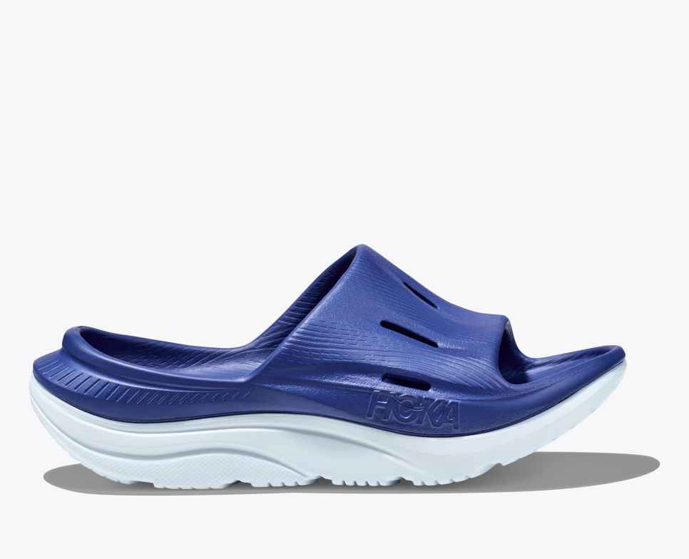 HOKA Diapositiva 3 de Recuperación Ora Bellwether Azul / Agua helada