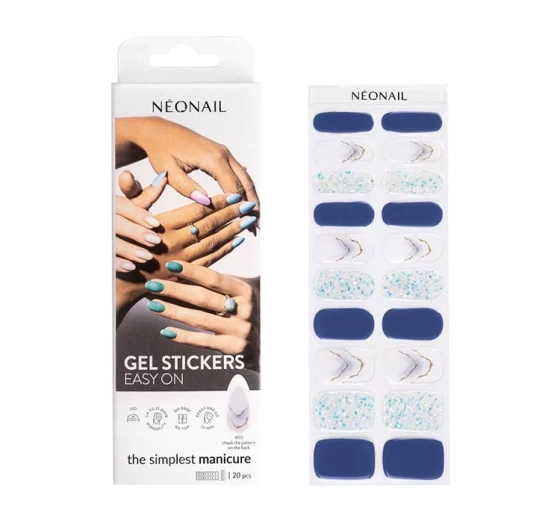 Neonail Hybryda w naklejkach M10