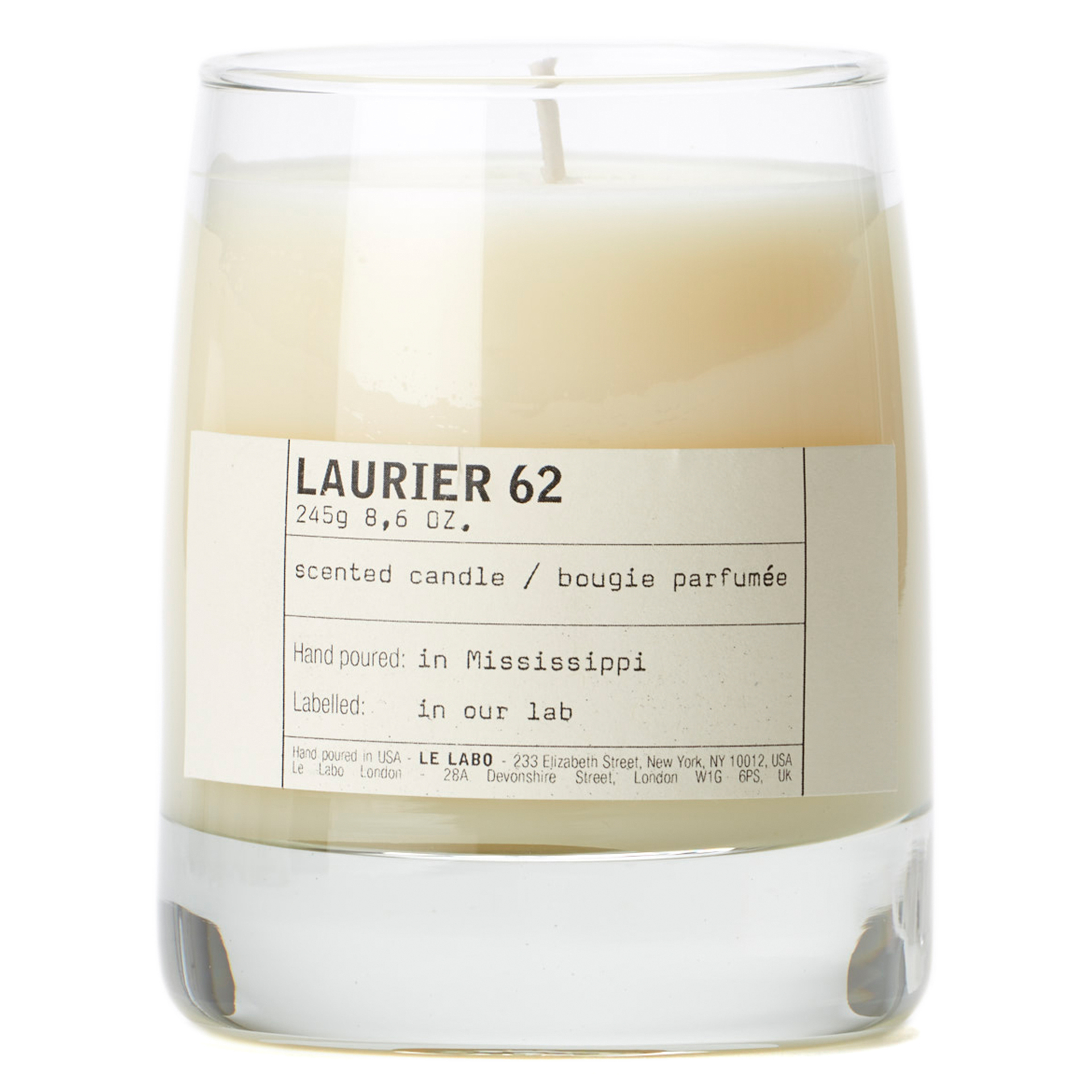 Laurier 62 - Klasyczna świeca 245 g - Le Labo